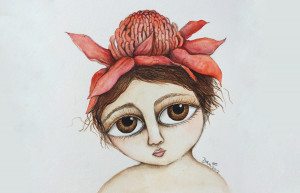 Waratah Girl by Danielle McManus